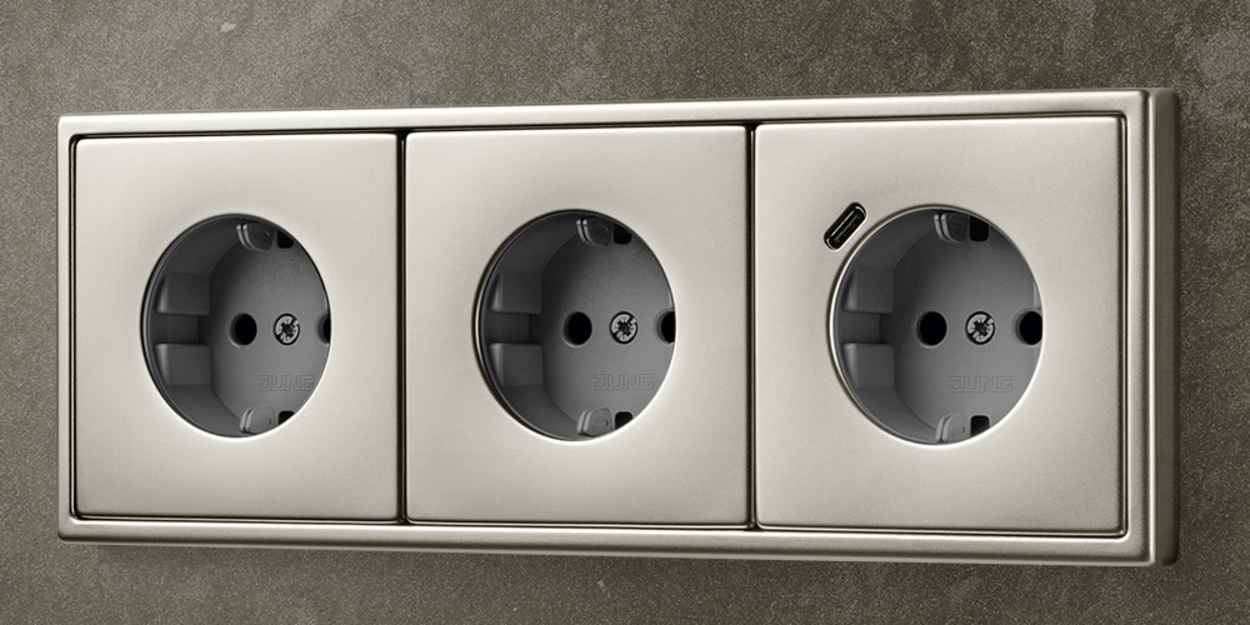 SCHUKO® Steckdosen mit USB bei Elektro-Wiesener MD GmbH in Magdeburg