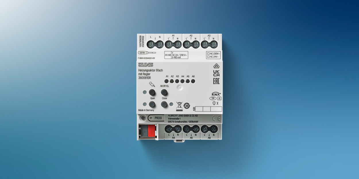 KNX Heizungsaktor 6-fach bei Elektro-Wiesener MD GmbH in Magdeburg