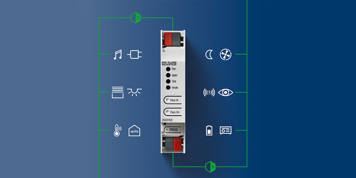 KNX Bereichs- und Linienkoppler bei Elektro-Wiesener MD GmbH in Magdeburg