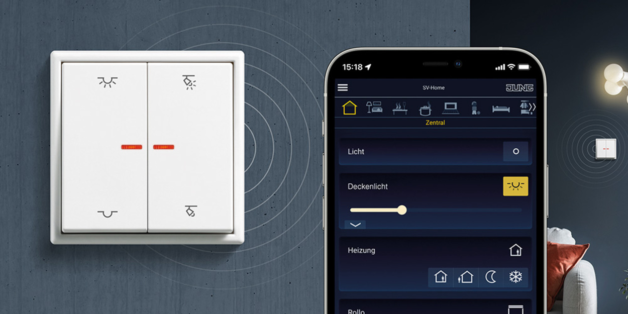 KNX RF Taster bei Elektro-Wiesener MD GmbH in Magdeburg